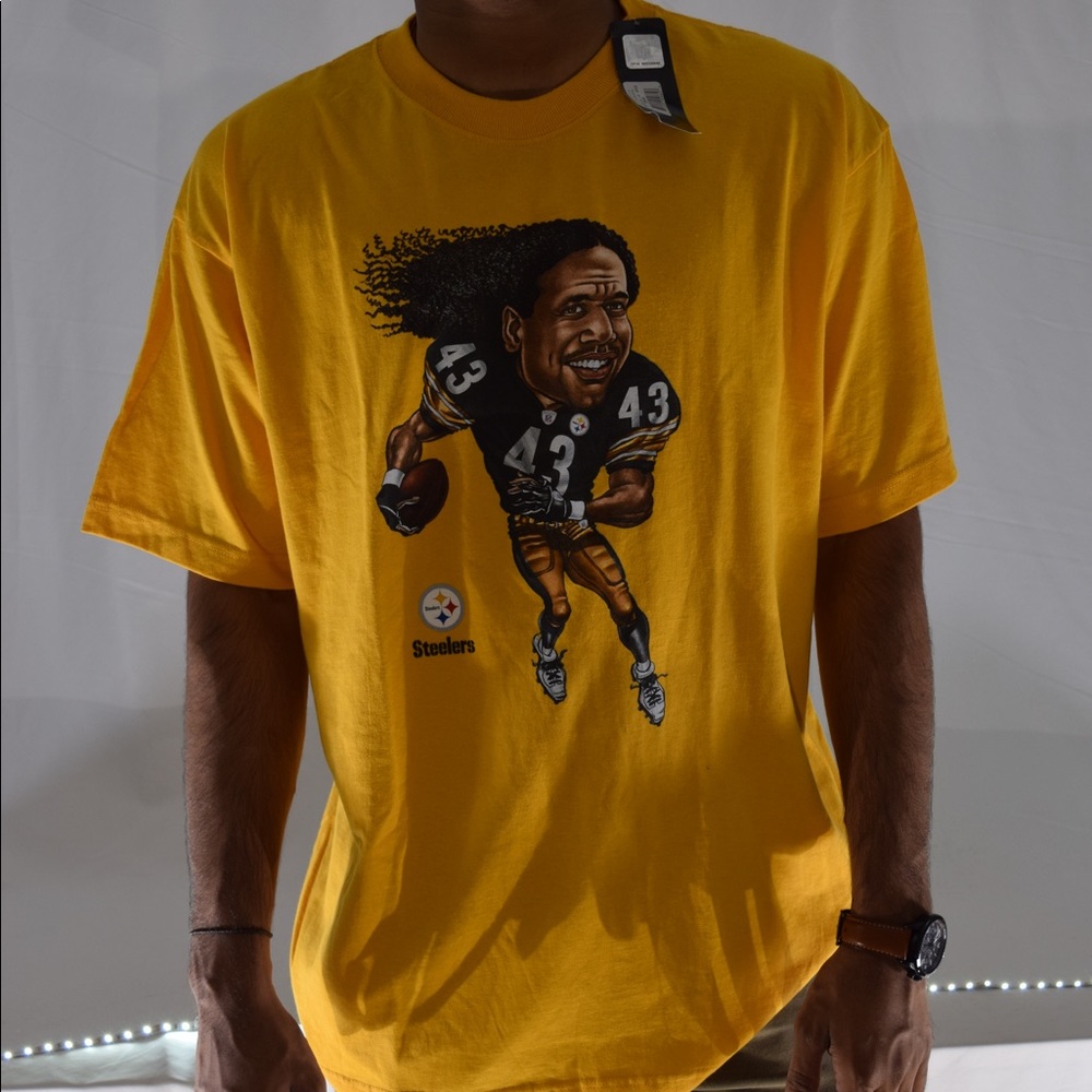 Pittsburg Steelers Troy Palamalu Bighead NFL Tee